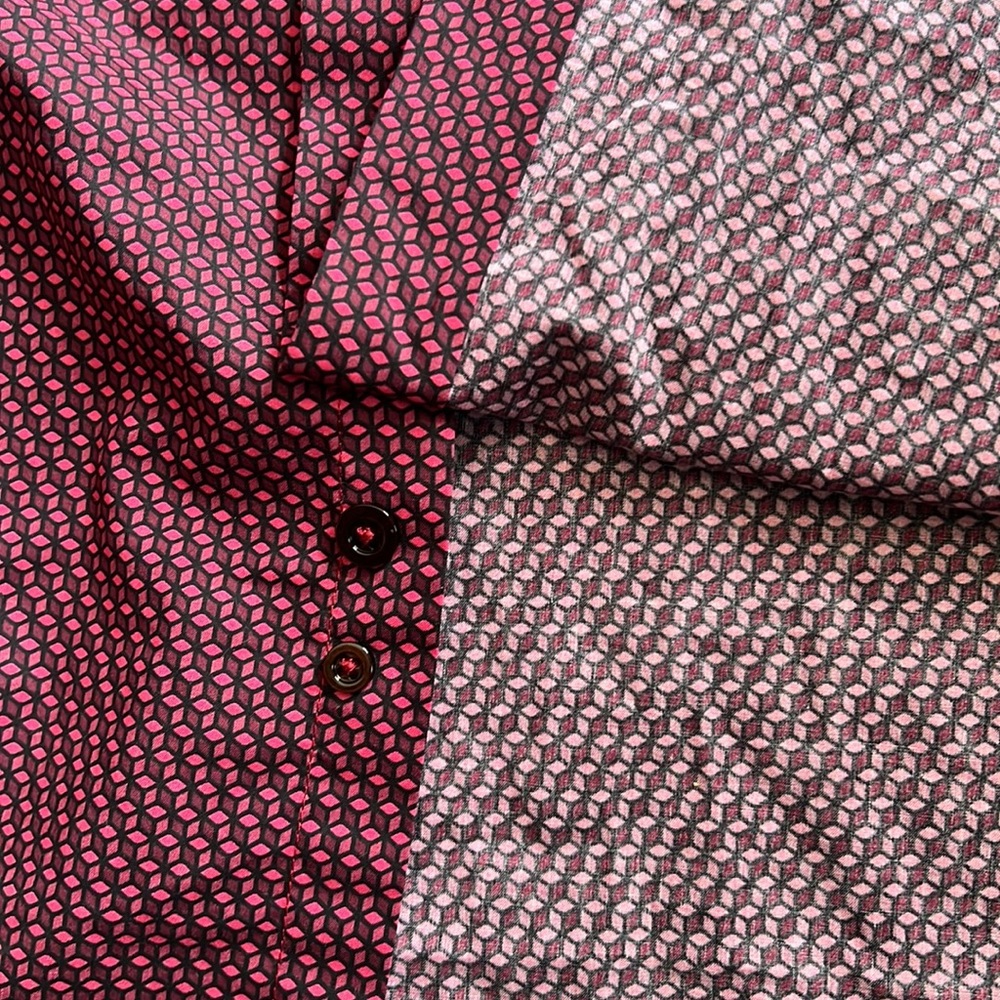 ✨NWT Lords of Harlech men's bottom down long sleeves Cotton shirt Size XL - Picture 6 of 8